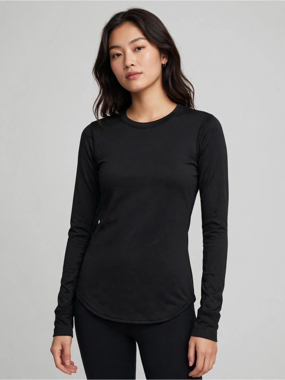 Climate Right by CuddlDuds Thermal Guard Women's Long-Sleeve Crewneck Top